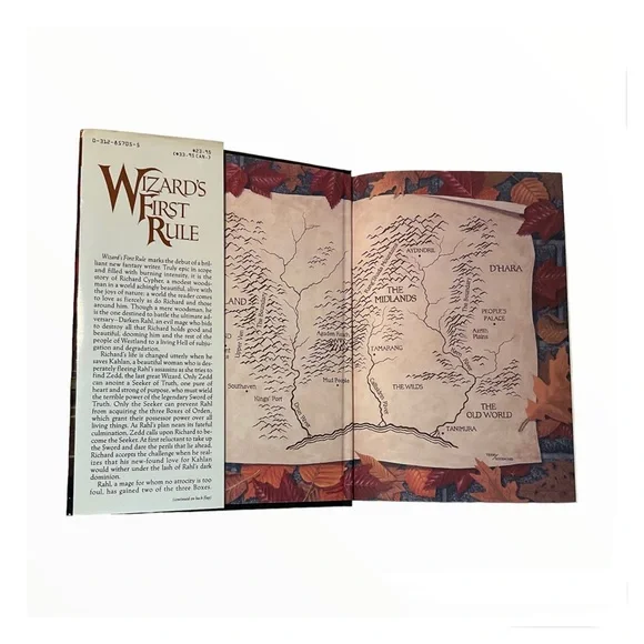 Vtg Terry Goodkind Wizard’s First Rule 1st / 1st HC HB Book 1994 - Picture 6 of 8